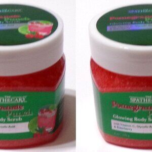 The Spathecary Pomegranate Punch Glowing Facial Body Scrub 6 Oz